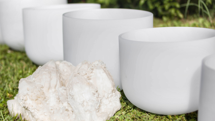 Sound baths in Brighton (crystal singing bowls)